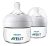 Botella Philips Avent Bebé Natural, Claro, 2 Oz, 2pk, Scf019