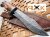 Reg-215 – Damasco Hecho De Acero 14.00 Pulgadas Cuchillo Bow