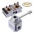 Jinwen 120018 Herramientas Paquete Mini Torno Cambio Rápido