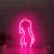 Señora Back Led Neon Sign Lights Tamaño 19.6×10.4 Arte D