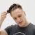 Hair Styling Gels Comb Back Head Artifact Oil Cream Comb Gel