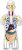 4d Dominan Transparente Human Anatomy Torso Kit Modelo, Un C