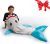 Snuggie Tails – Cobija De Cola De Tiburón Cómoda Y Acogedora