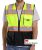 Dibsafety 3m Reflectante De Seguridad Chaleco De Malla, De A