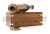 Vintage Copper Finish Telescope With Wooden Box Marine Gift