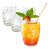 Juego De 4 Vasos Tiki De Barra Estilo Hawaiano Doble Vaso