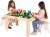 Juego De Mesa De Juego Para Niños Con 2 Placas Base De Lego