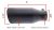 Dc Deportes Ex-1012b Negro Extremidad Del Silenciador