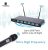 Proreck Mx66 6 Canales Uhf Sistema De Micrófono Inalámbrico