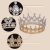 Corona De Princesa De Cristal Para Niñas, Tiaras De Cumpleañ