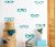 Vinil Decorativo Lentes Optometria 50piezas