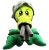 Anan Bebé Peashooter Peluche De 12 Pulgadas De Alto Párrafo