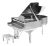 Tierra De Metal Fascinations Piano De Cola 3d Kit Modelo Del