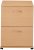 Fundamentos 2-cajón Móvil Fichero Archivador De 5093 Nexera,