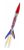 Estes Alfa Rocket Bulk Pack (paquete De 12)