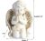 Estatua De Ángel De La Estatua De Querubín Rezando De La Ven