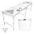 Gopong Mesa De Beer Pong Portable / Plegable De 8 Pies (colo