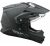 Fly Racing 73-7011l Trekker Casco (color Negro Mate, Tamaño