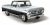 1972 Del Deporte De Ford Custom Pick-up Modelo De Moebius