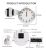 Oculta Cámara De Wifi Reloj De Pared De La Cámara, Nanibo 10