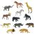 Boley (12 Piezas) 9 Jumbo Animales De Safari – Surtido De A