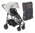 2018 Uppababy Cruz Cochecito – Loic (blanco / Plata / Cuero