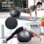 Pelota Para Yoga Extra Gruesa Con Bomba Infladora, Negro