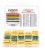 Chanzon 300pcs 1 / 4w (0,25 W) Metal Film Fixed Resistor Kit