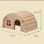 Casa De Hámster De Madera Para Animales Pequeños (color: Col