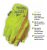 Mechanix Wear – Cg De Cuero De Alta Visibilidad Guantes De U
