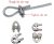Cuerda De Alambre Clip, Luckkyme Cuerda De Alambre Abrazader