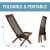 Clevermade Tamarack Silla Plegable De Cuerda  Silla De Saló