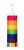 60 Pulgadas Del Arco Iris Manga De Viento (5 Pies) – Decorac