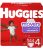 Huggies Little Movers Pañales Para Bebés, Talla 4, 144 Ct, U