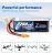 Zeee 14.8v 2200mah 120c 4s Lipo Con Xt60 Del Enchufe Rc Graf