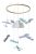 Cuna Móvil Por Baby Sanda – Aviones Y Cloud – Nursery Decor