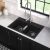 Kraus – Fregadero De Cocina De Granito, Kgd-433b