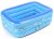 Belupai – Bañera Plegable Inflable Para Bebé, Extra Gruesa A
