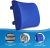 Almohada De Apoyo Lumbar Para Silla De Oficina, Azul