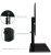 Wali – Soporte De Mesa Para Tv De Base Con De Vidrio Y Cable