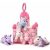 Unipak 12 Rosa Peluche Caballo Animal De Peluche Castillo –