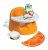 Asiento Prince Lionheart Bebepod Flex Plus Bebé, Naranja