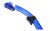 Visor Con Tubo Snorkel Mascara Profesional Kit Anti Fog Azul