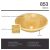 853 Miel Onyx Fregadero Del Recipiente Del Bronce Aceitado B