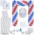 Columna Globo Deluxe Prextex Y Arco Cuadrado Kit – 5 Pies De