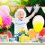 Inflador Doble Bomba Eléctrica Inflar Globos Soplador Fiesta