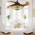 Siljoy Tiffany – Ventilador De Techo Con Luces Y Cuchillas R