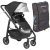 2018 Uppababy Cruz Cochecito – Jake (negro / Carbono / Cuero