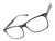 Lentes progresivos pregraduados para lectura vista cansada con filtro luz Azul unisex +1.5 color Vino