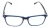 Lentes progresivos pregraduados para lectura vista cansada con filtro luz Azul unisex +2.5 color Azul